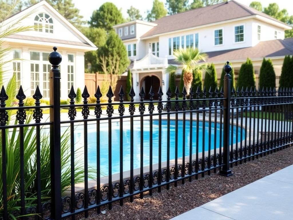 Aluminum / ornamental fence